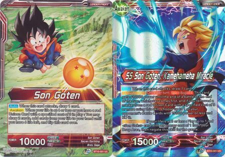 SAIYAN SHOWDOWN BT15-001 Son Goten Foil