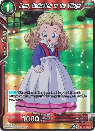 SAIYAN SHOWDOWN BT15-017 Coco, Dedicated to the Village Foil