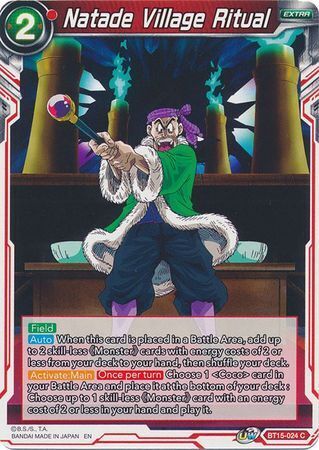 SAIYAN SHOWDOWN BT15-024 Natade Village Ritual