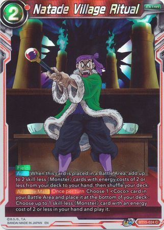SAIYAN SHOWDOWN BT15-024 Natade Village Ritual Foil