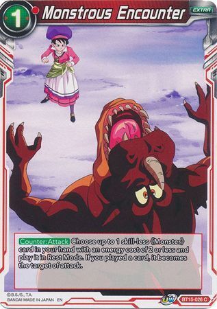 SAIYAN SHOWDOWN BT15-026 Monstrous Encounter