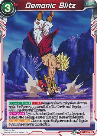 SAIYAN SHOWDOWN BT15-027 Demonic Blitz