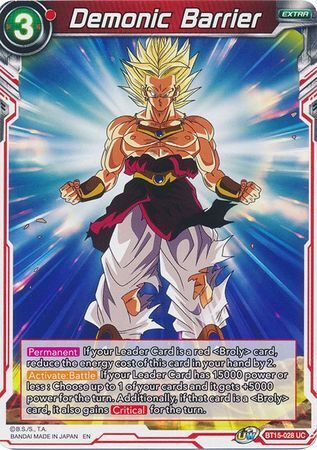 SAIYAN SHOWDOWN BT15-028 Demonic Barrier