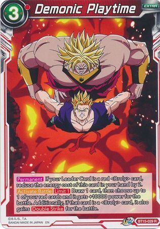 SAIYAN SHOWDOWN BT15-029 Demonic Playtime