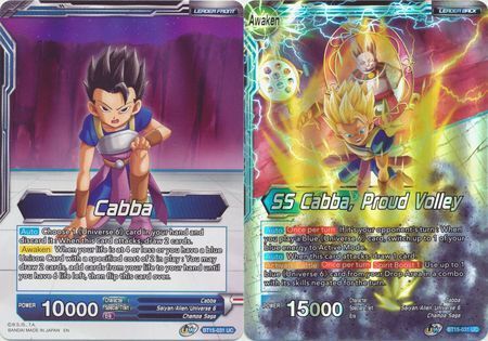 SAIYAN SHOWDOWN BT15-031 Cabba Foil