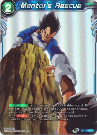 SAIYAN SHOWDOWN BT15-060 Mentor's Rescue Foil