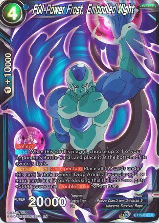 SAIYAN SHOWDOWN BT15-051 Full-Power Frost, Embodied Might Foil