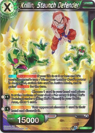 SAIYAN SHOWDOWN BT15-064 Krillin, Staunch Defender Foil