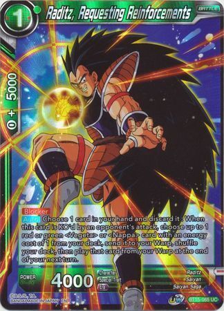 SAIYAN SHOWDOWN BT15-065 Raditz, Requesting Reinforcements Foil