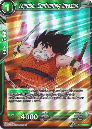 SAIYAN SHOWDOWN BT15-080 Yajirobe, Confronting Invasion Foil