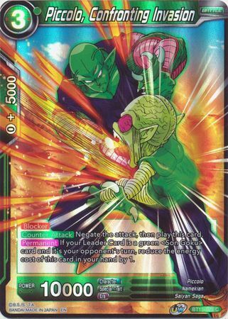SAIYAN SHOWDOWN BT15-076 Piccolo, Confronting Invasion Foil