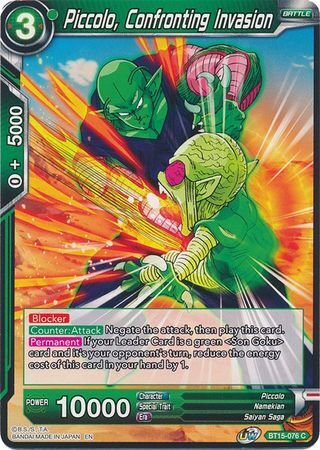 SAIYAN SHOWDOWN BT15-076 Piccolo, Confronting Invasion