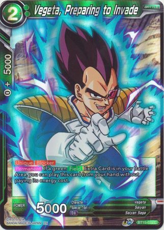 SAIYAN SHOWDOWN BT15-074 Vegeta, Preparing to Invade Foil