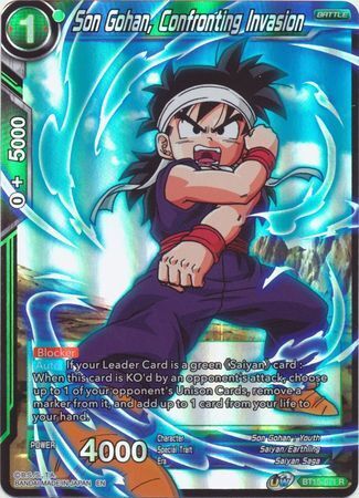 SAIYAN SHOWDOWN BT15-071 Son Gohan, Confronting Invasion Foil