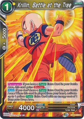 SAIYAN SHOWDOWN BT15-099 Krillin, Battle at the Tree