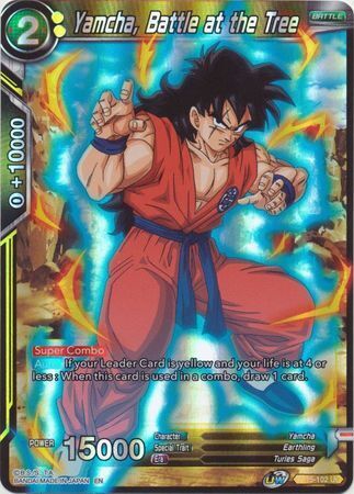 SAIYAN SHOWDOWN BT15-102 Yamcha, Battle at the Tree Foil