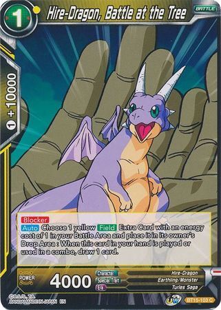 SAIYAN SHOWDOWN BT15-103 Hire-Dragon, Battle at the Tree