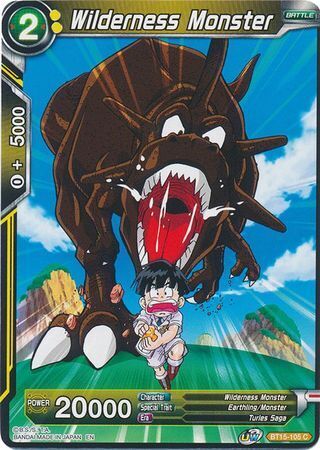 SAIYAN SHOWDOWN BT15-105 Wilderness Monster