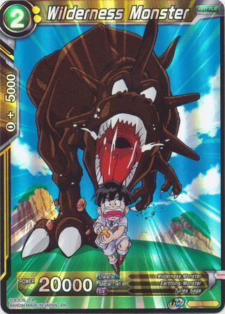 SAIYAN SHOWDOWN BT15-105 Wilderness Monster Foil