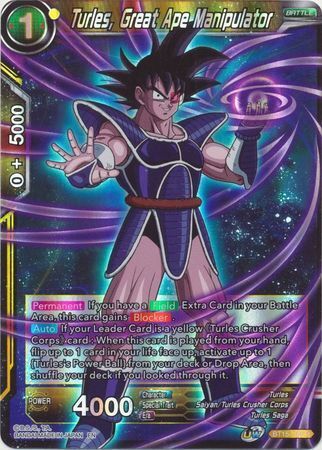 SAIYAN SHOWDOWN BT15-106 Turles, Great Ape Manipulator Foil