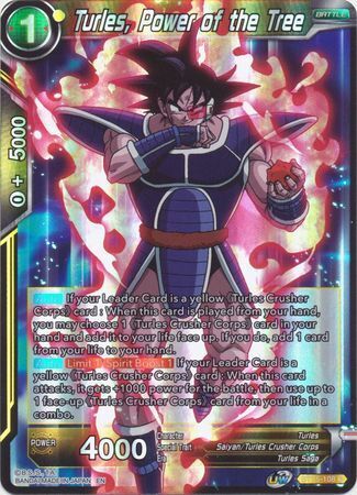 SAIYAN SHOWDOWN BT15-108 Turles, Power of the Tree Foil