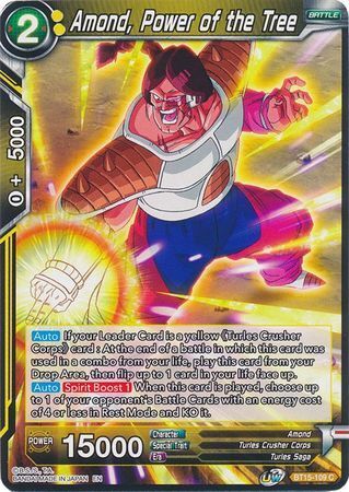 SAIYAN SHOWDOWN BT15-109 Amond, Power of the Tree
