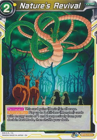 SAIYAN SHOWDOWN BT15-115 Nature's Revival