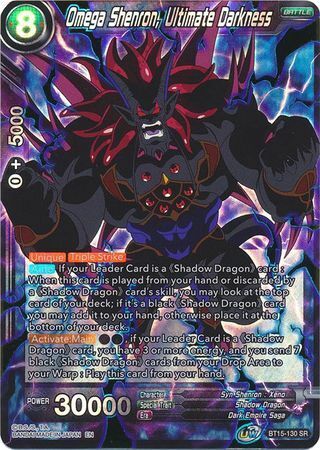 SAIYAN SHOWDOWN BT15-130 Omega Shenron, Ultimate Darkness