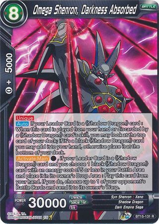 SAIYAN SHOWDOWN BT15-131 Omega Shenron, Darkness Absorbed