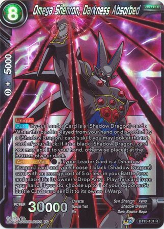 SAIYAN SHOWDOWN BT15-131 Omega Shenron, Darkness Absorbed Foil