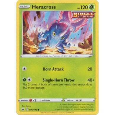 SWSH Chilling Reign 006-198 Heracross