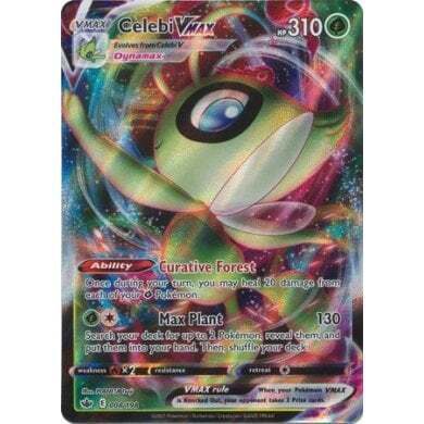 SWSH Chilling Reign 008-198 Celebi VMAX