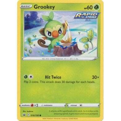 SWSH Chilling Reign 016-198 Grookey