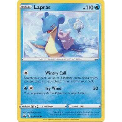 SWSH Chilling Reign 029-198 Lapras