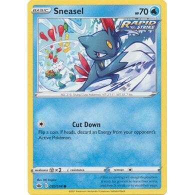 SWSH Chilling Reign 030-198 Sneasel