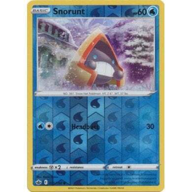SWSH Chilling Reign 035-198 Snorunt Reverse