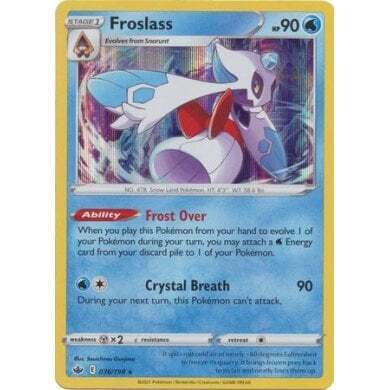 SWSH Chilling Reign 036-198 Froslass