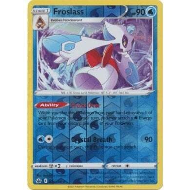 SWSH Chilling Reign 036-198 Froslass Reverse