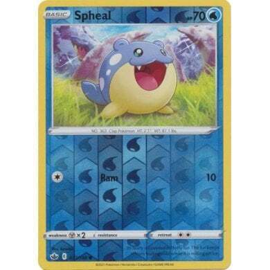 SWSH Chilling Reign 037-198 Spheal Reverse