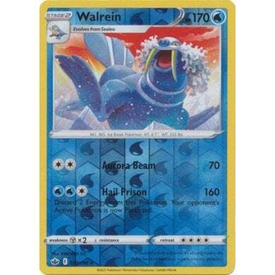 SWSH Chilling Reign 039-198 Walrein Reverse