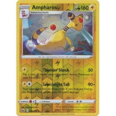 SWSH Chilling Reign 049-198 Ampharos Reverse