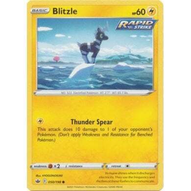 SWSH Chilling Reign 050-198 Blitzle