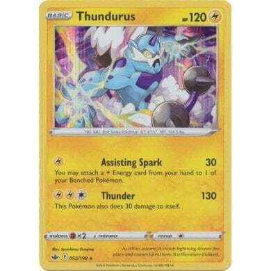 SWSH Chilling Reign 052-198 Thundurus