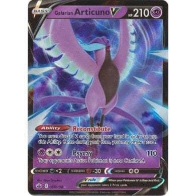 SWSH Chilling Reign 058-198 Galarian Articuno V