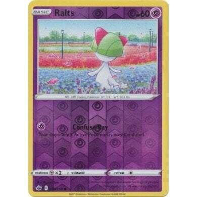 SWSH Chilling Reign 059-198 Ralts Reverse