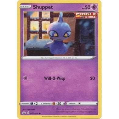 SWSH Chilling Reign 062-198 Shuppet
