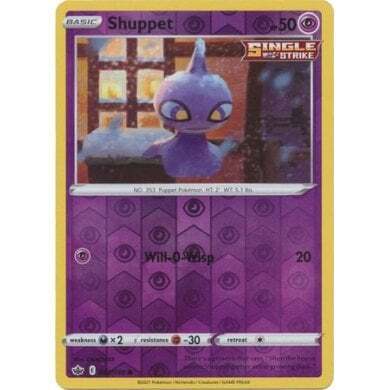 SWSH Chilling Reign 062-198 Shuppet Reverse