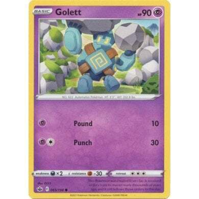 SWSH Chilling Reign 065-198 Golett