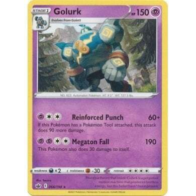 SWSH Chilling Reign 066-198 Golurk