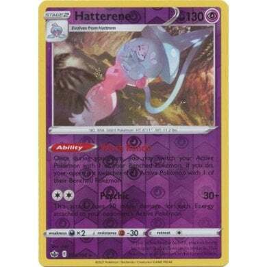 SWSH Chilling Reign 073-198 Hatterene Reverse